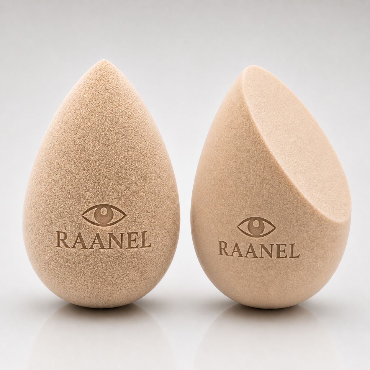 RAANEL Velvet + Traditional Makeup Sponges (2-Piece Set)