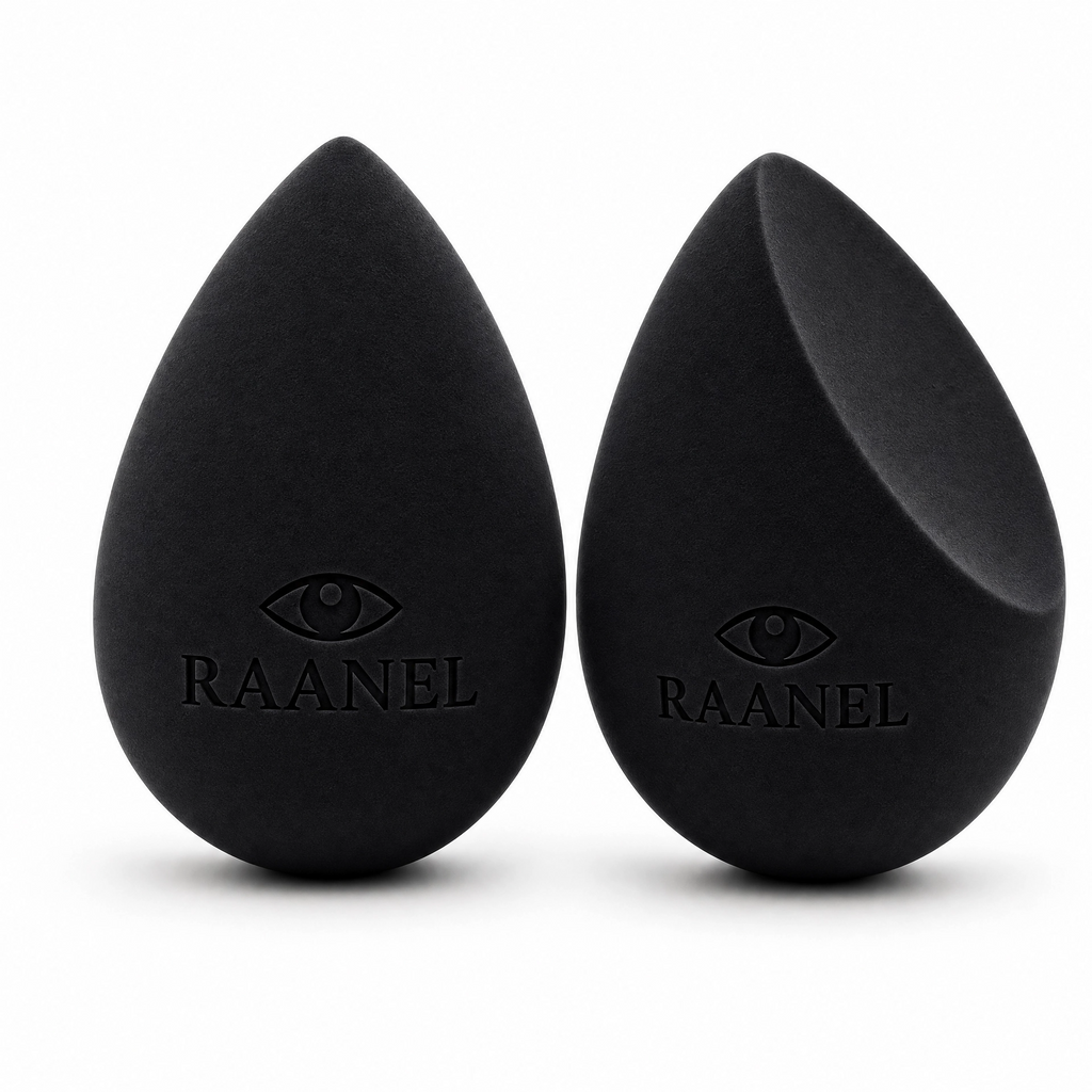 RAANEL Velvet + Traditional Makeup Sponges (2-Piece Set)